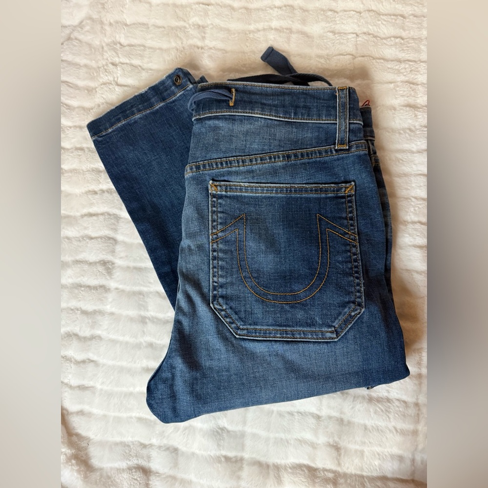True Religion Jeans Mick Skinny Drawcord Vintage Blue size Men’s 30 NWOT